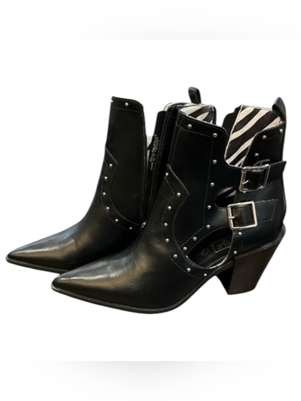 Asos Truffle Collection Studded Booties size 7.5